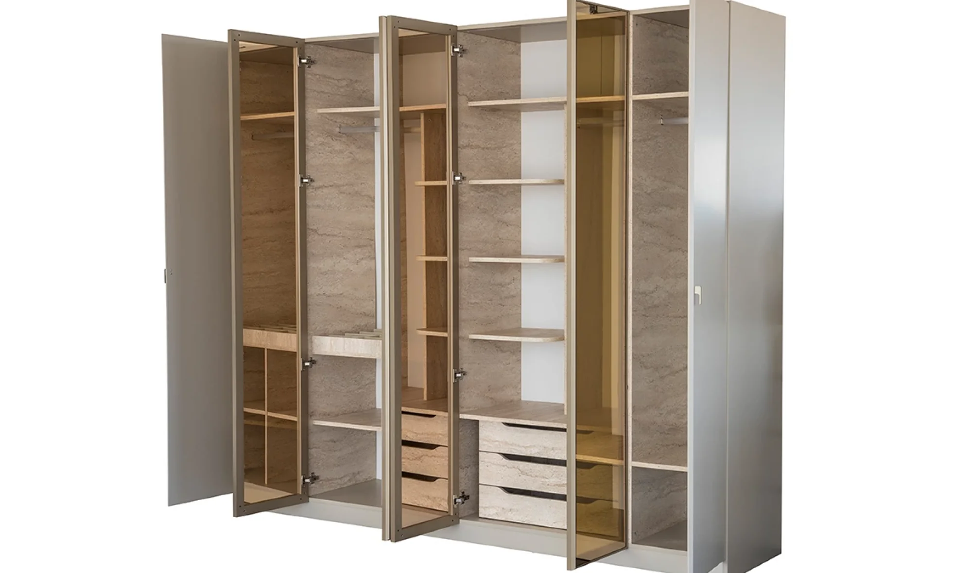 Lavanta Dolap 6 Kapılı