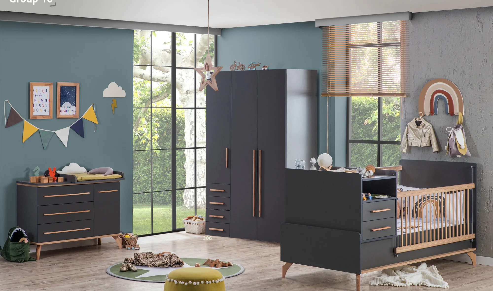 Loft Bebek Odası Takımı