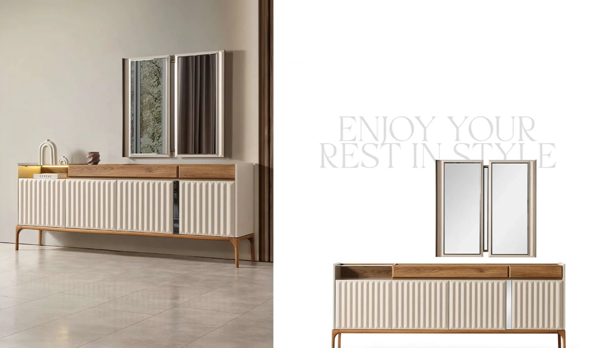 Lorvella Konsol ve Ayna