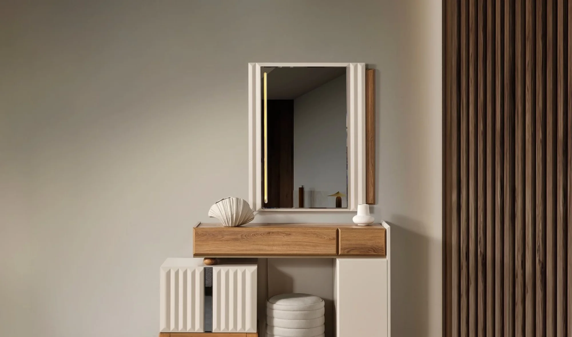 Lorvella Şifonyer ve Ayna