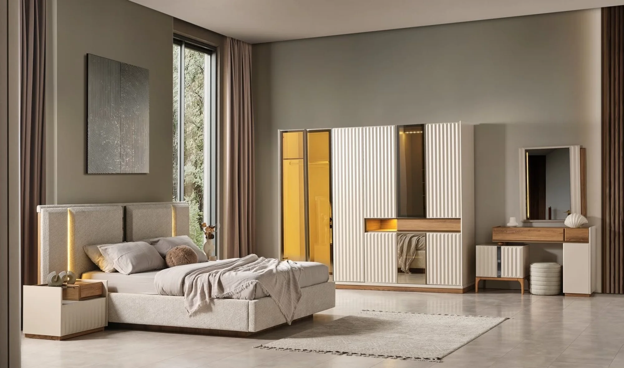 Lorvella Yatak Odası Takımı