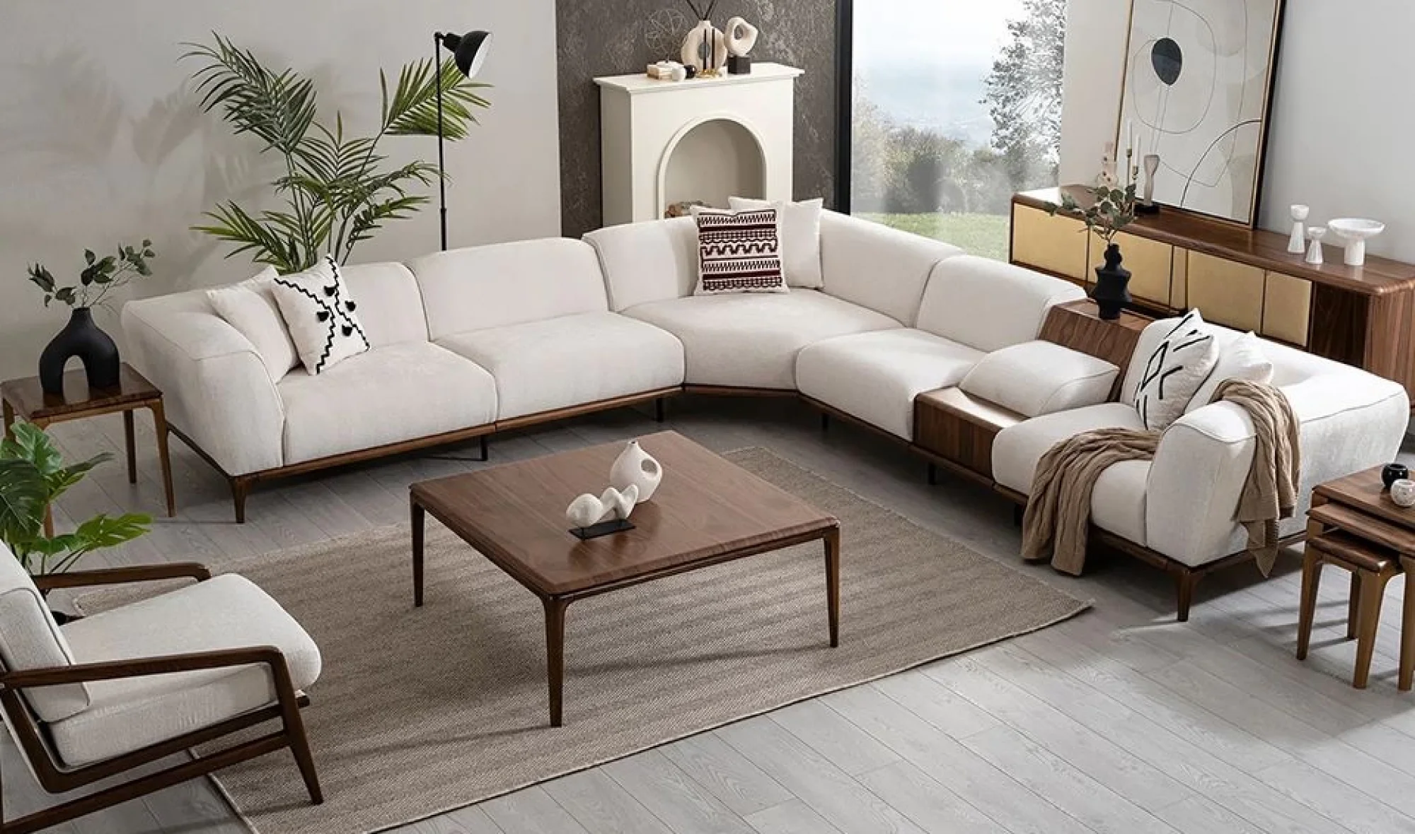 Lotus Köşe Takımı