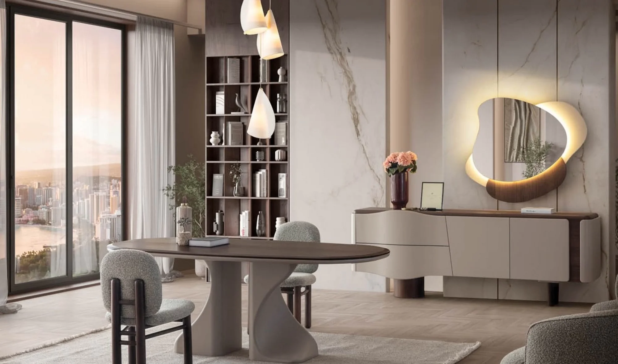 Lunesta Yemek Odası Takımı