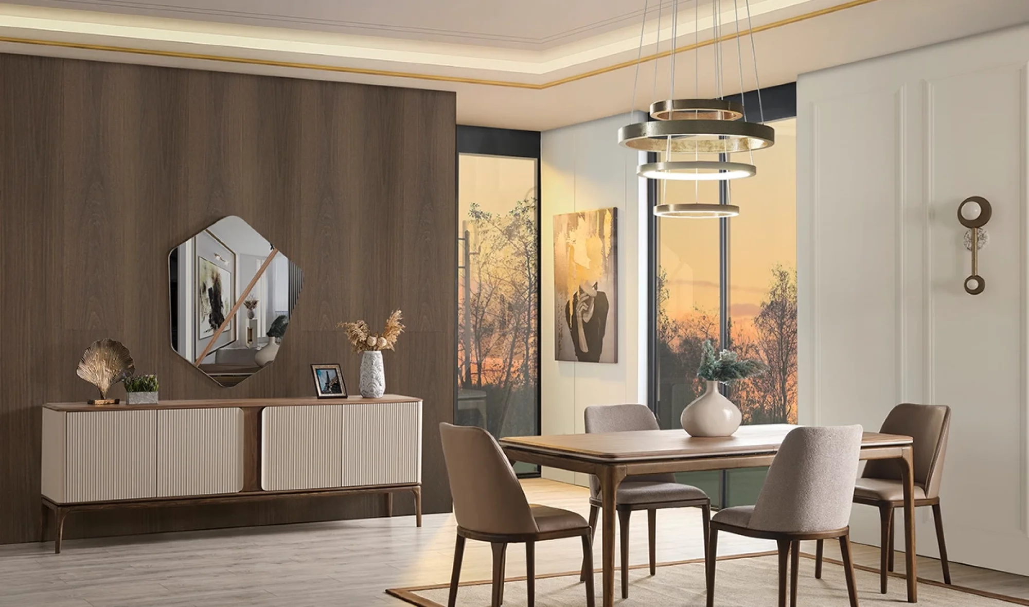 Marla Yemek Odası Takımı