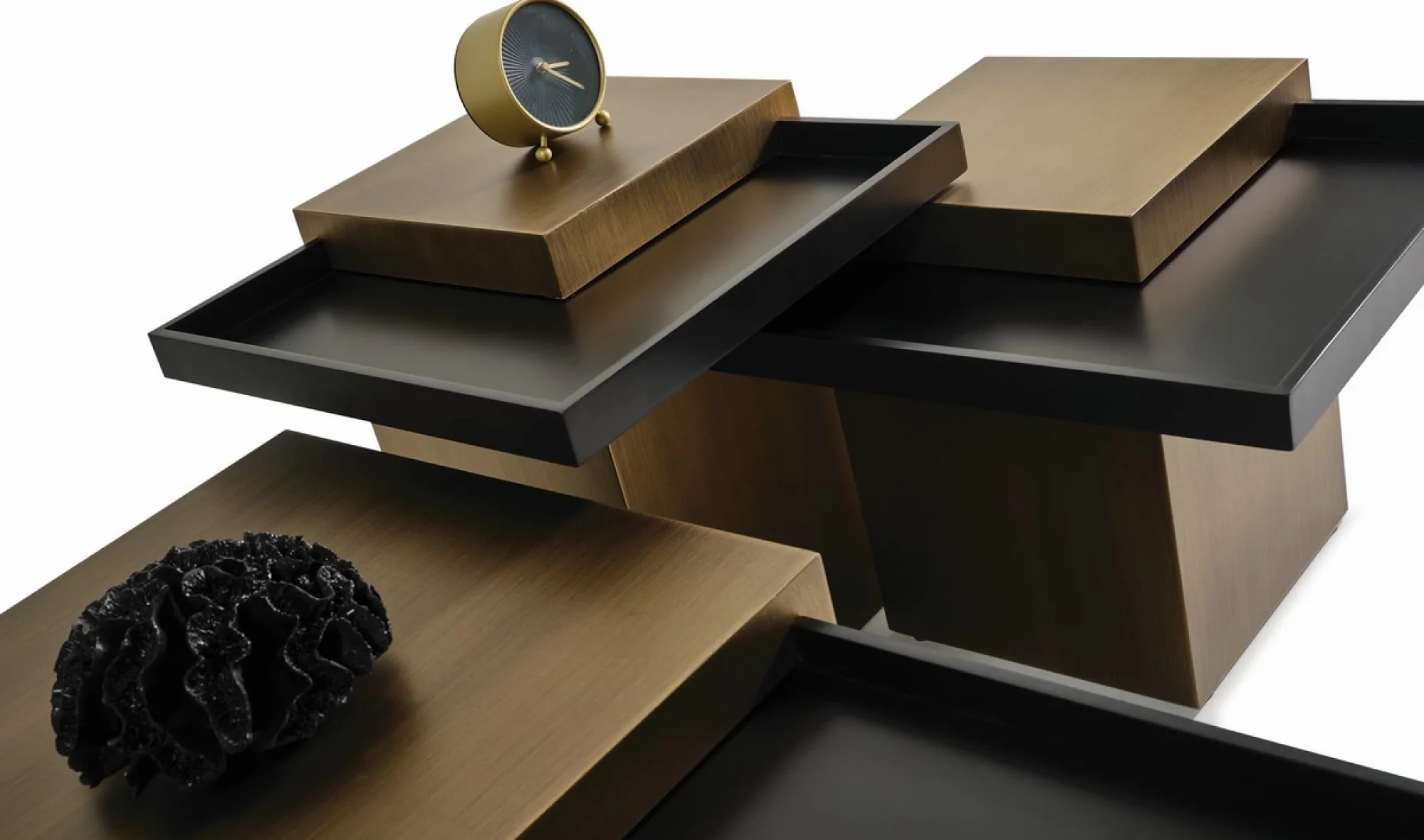MC-113 Orta Sehpa (Oak Black Set)