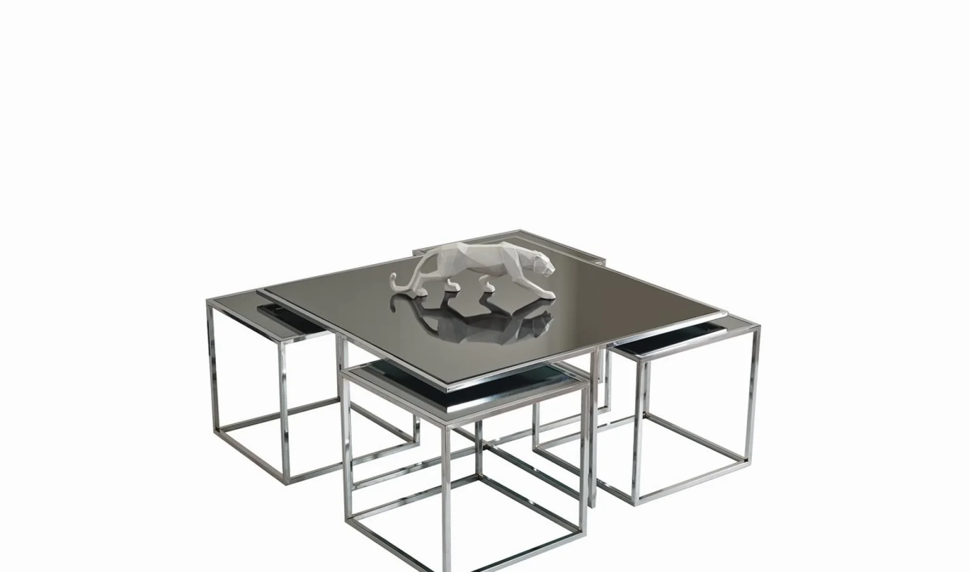 MC-138 Orta Sehpa 5li Silver