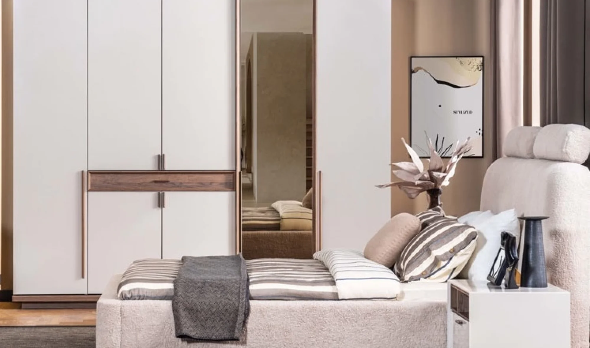 Meise Dolap 3+2 Kapılı (G,152+102-Y,216-D,62)