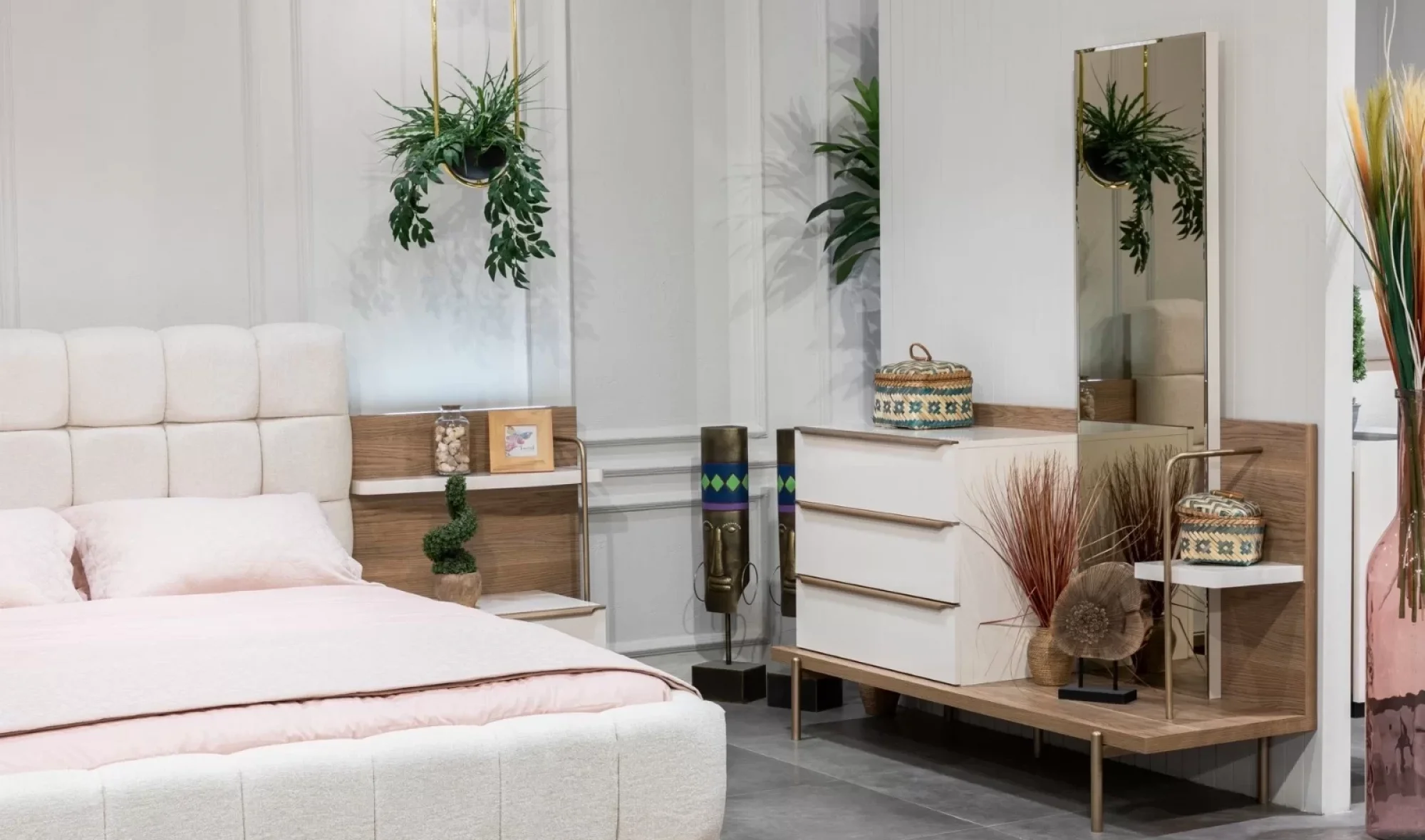 Meise Şifonyer ve Ayna (G,139-Y,86-D,50