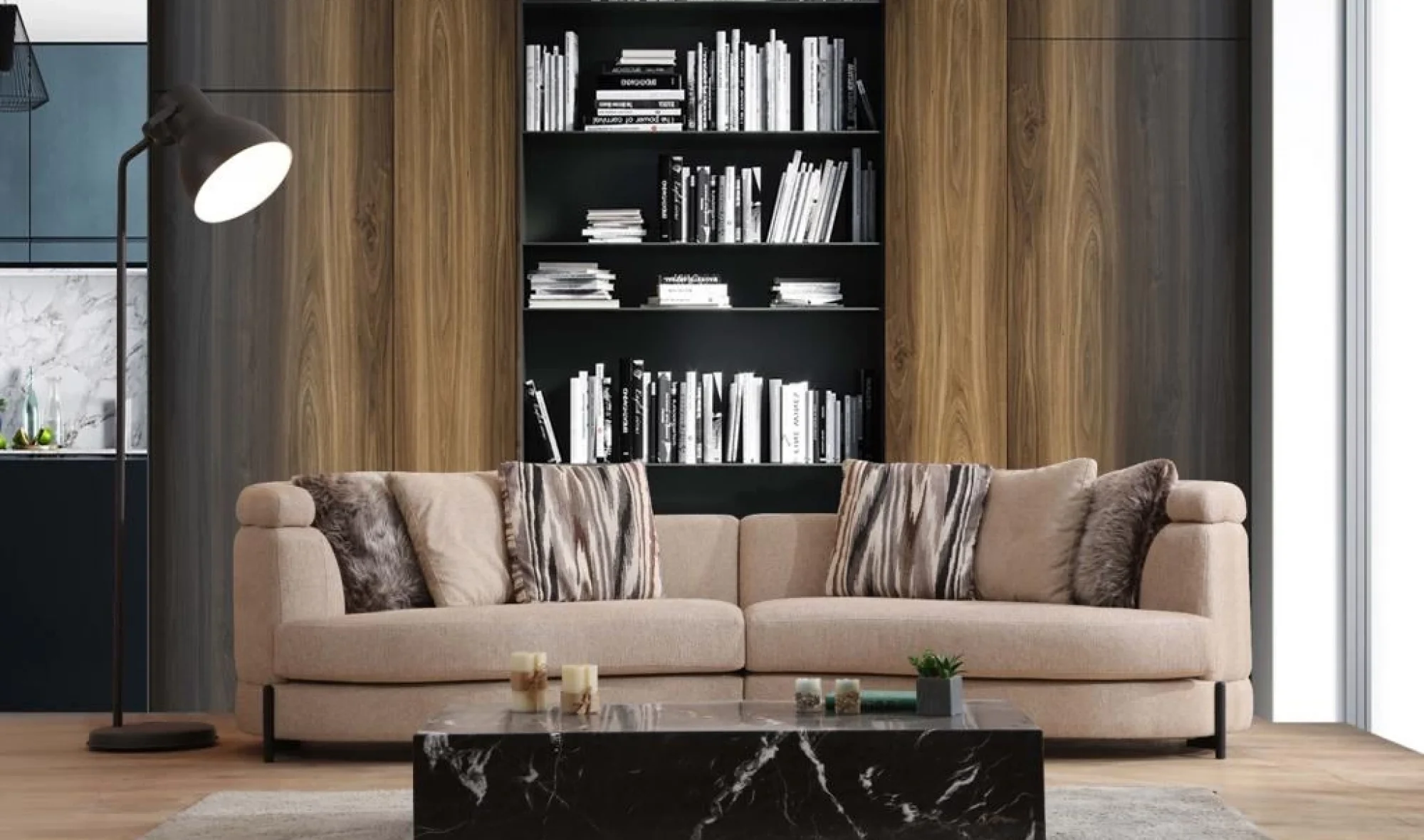 Melodi Plus 4'lü Koltuk ( 270*104*75 )