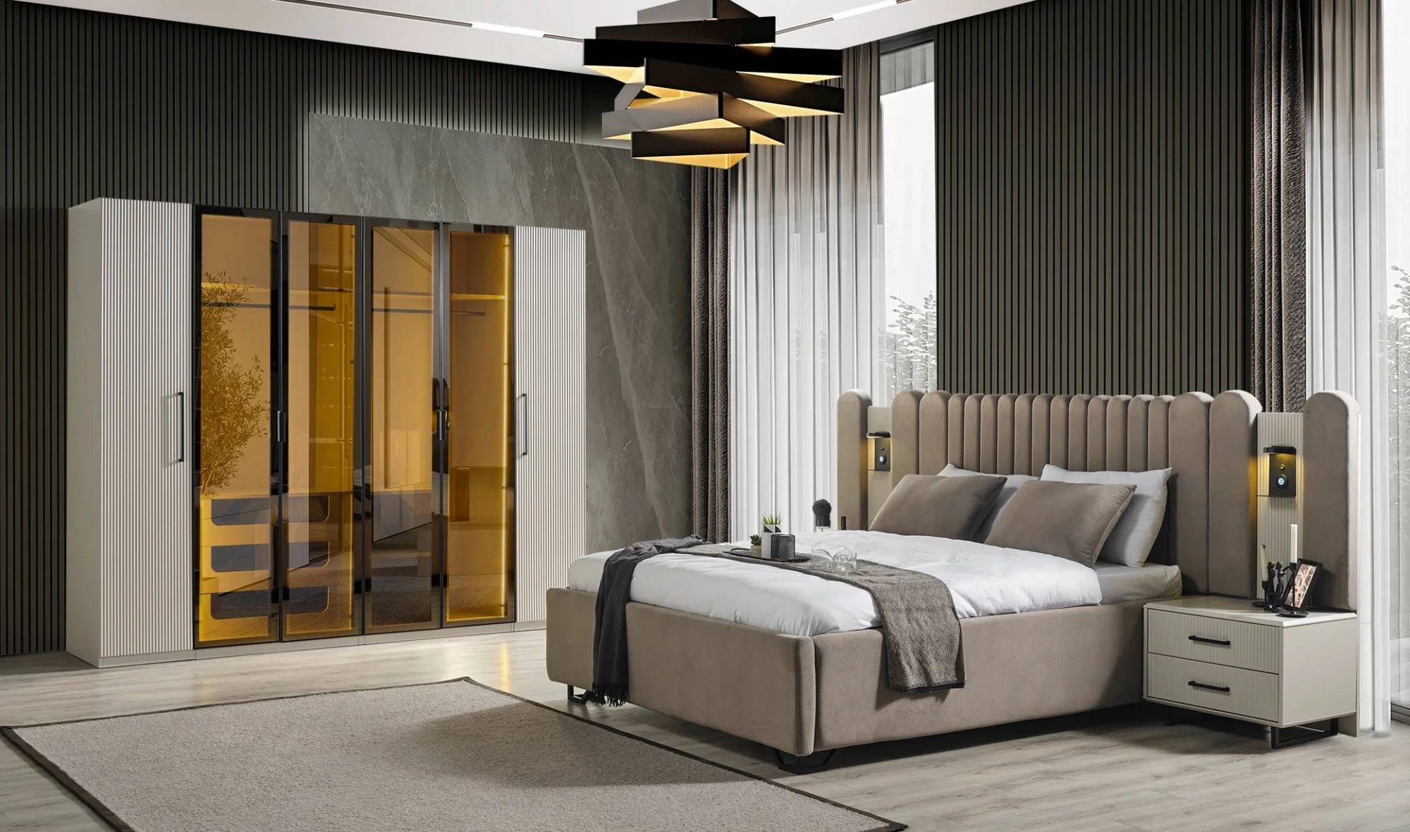 Obsidian Yatak Odası Takımı