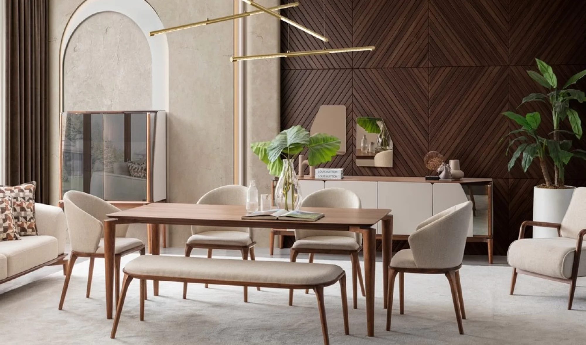 Opulent Yemek Odası Takımı