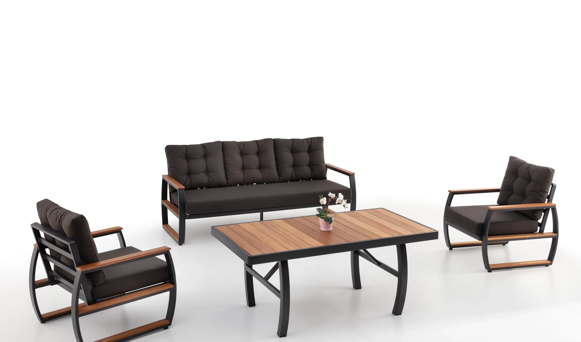 Oslo Alüminyum Oturma Grubu