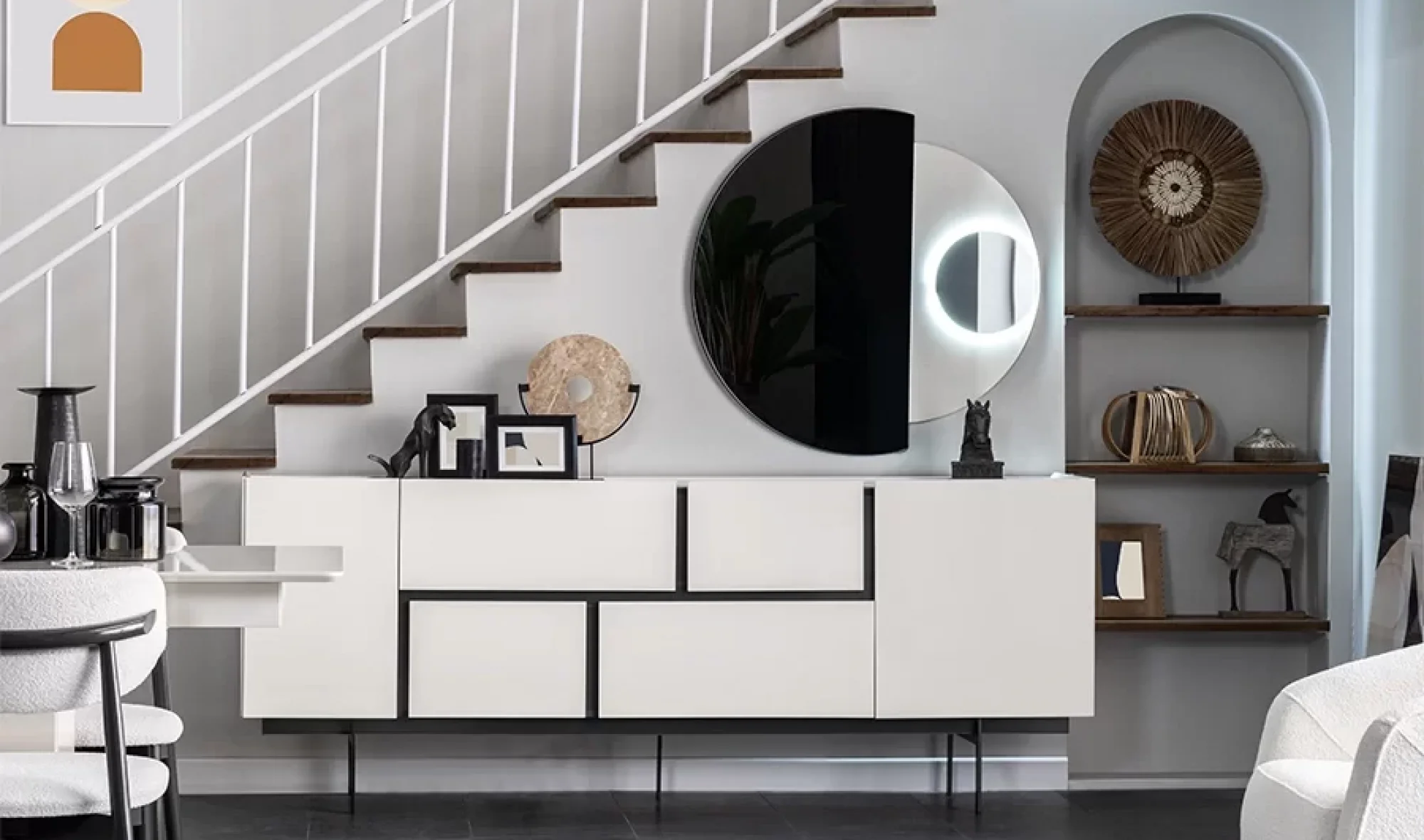 Pavlina Konsol Aynası