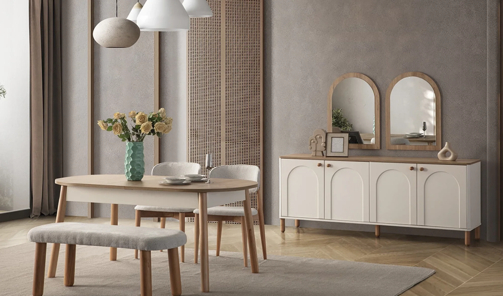 Prada Açılabilir Yemek Masası