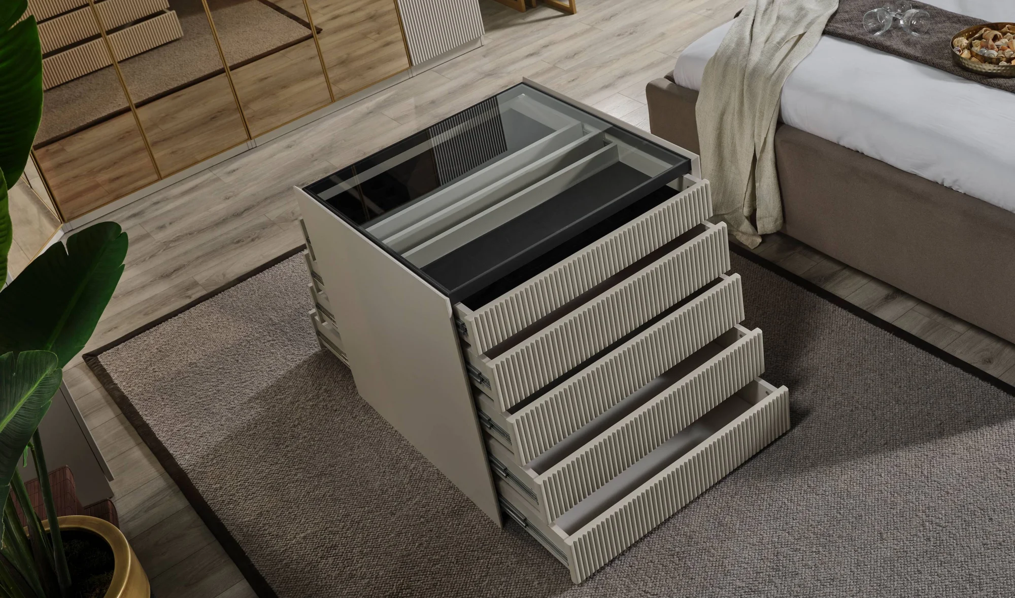 Obsidian Gold Ada Şifonyer