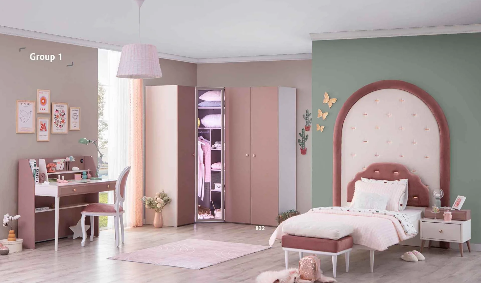 Rose Genç Odası Takımı