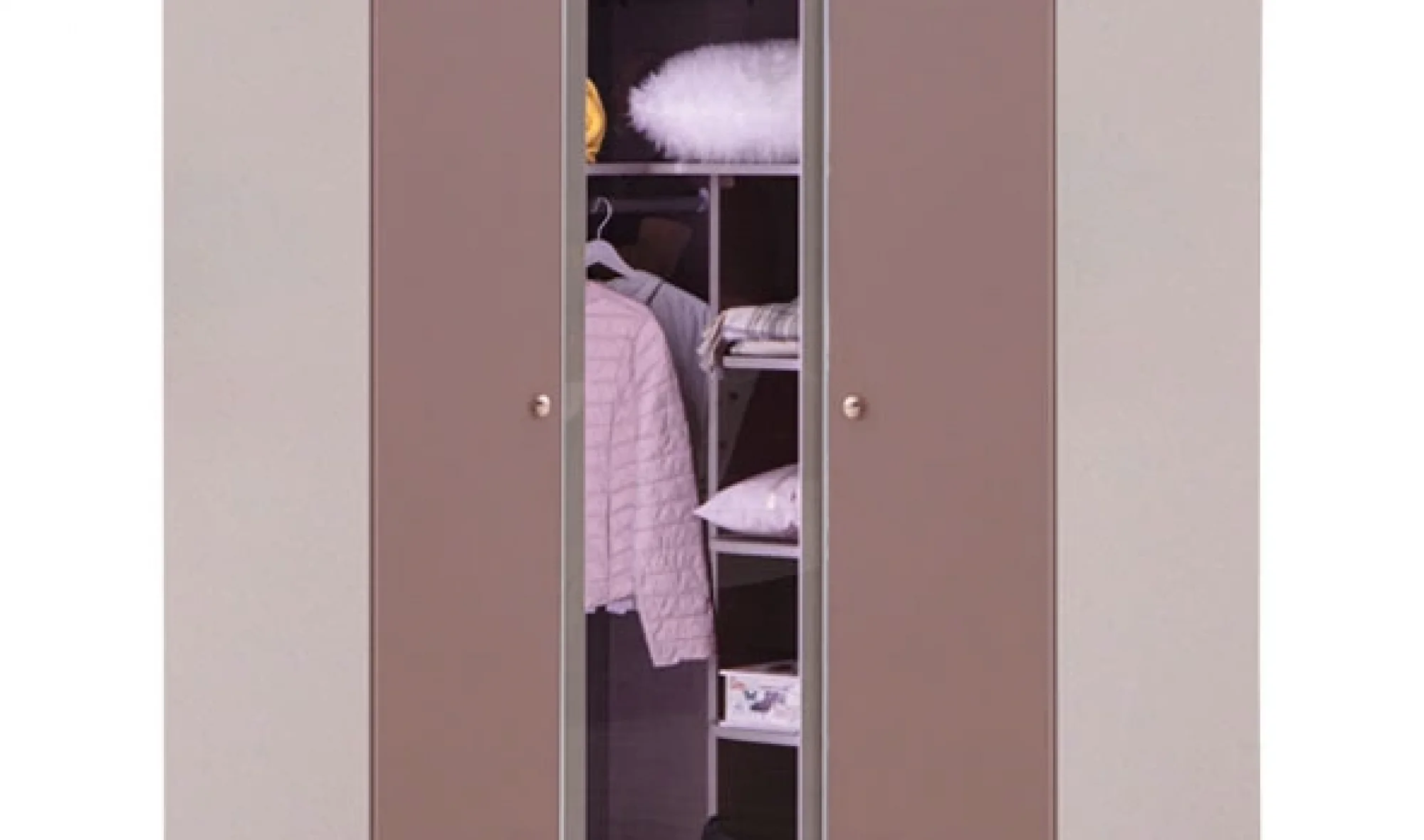 Rose Köşe Dolap (Seçenek 803)