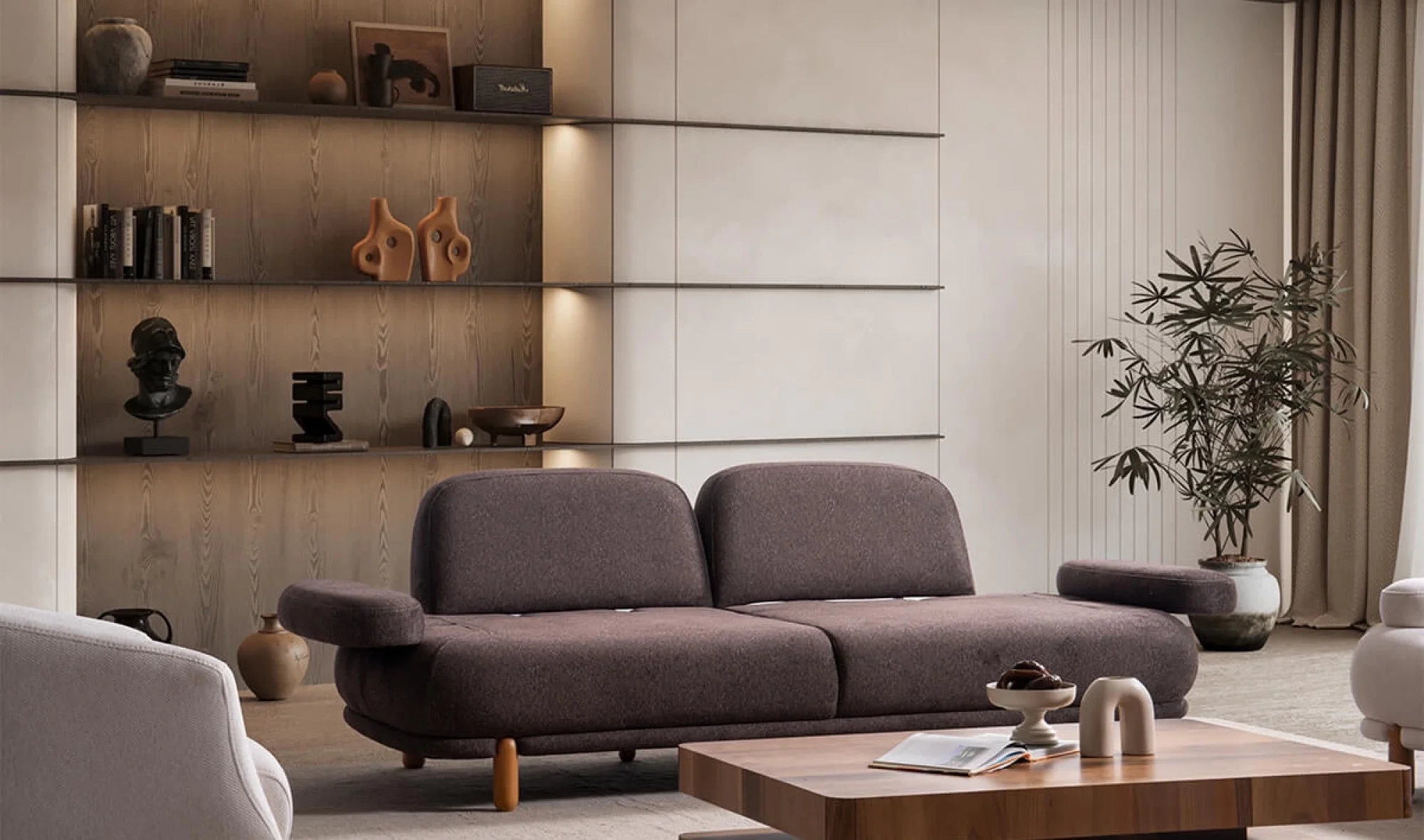 Royal Nest Üçlü Koltuk
