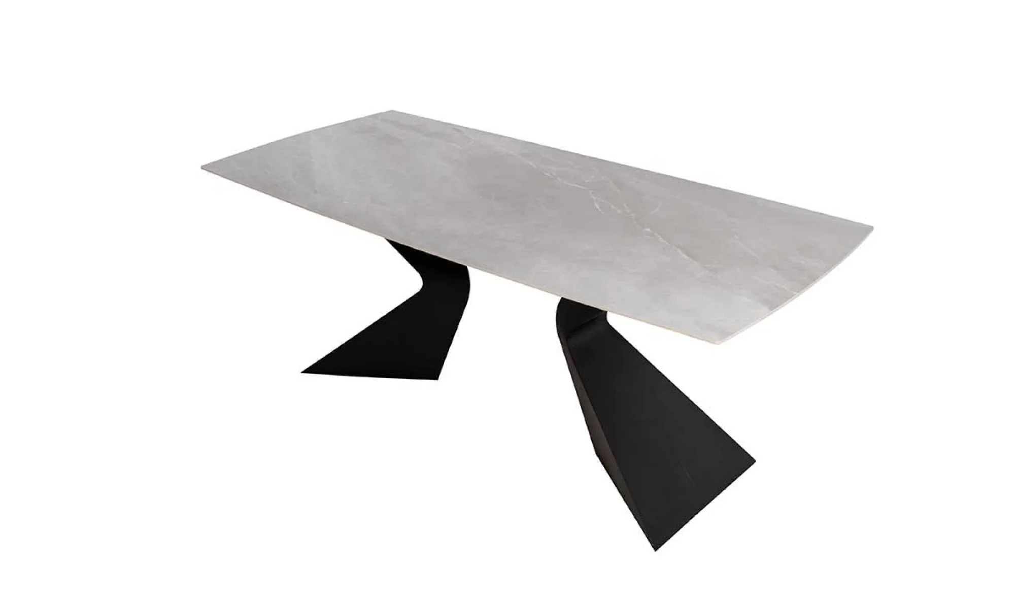 Seramik Kuğu Metal Ayaklı