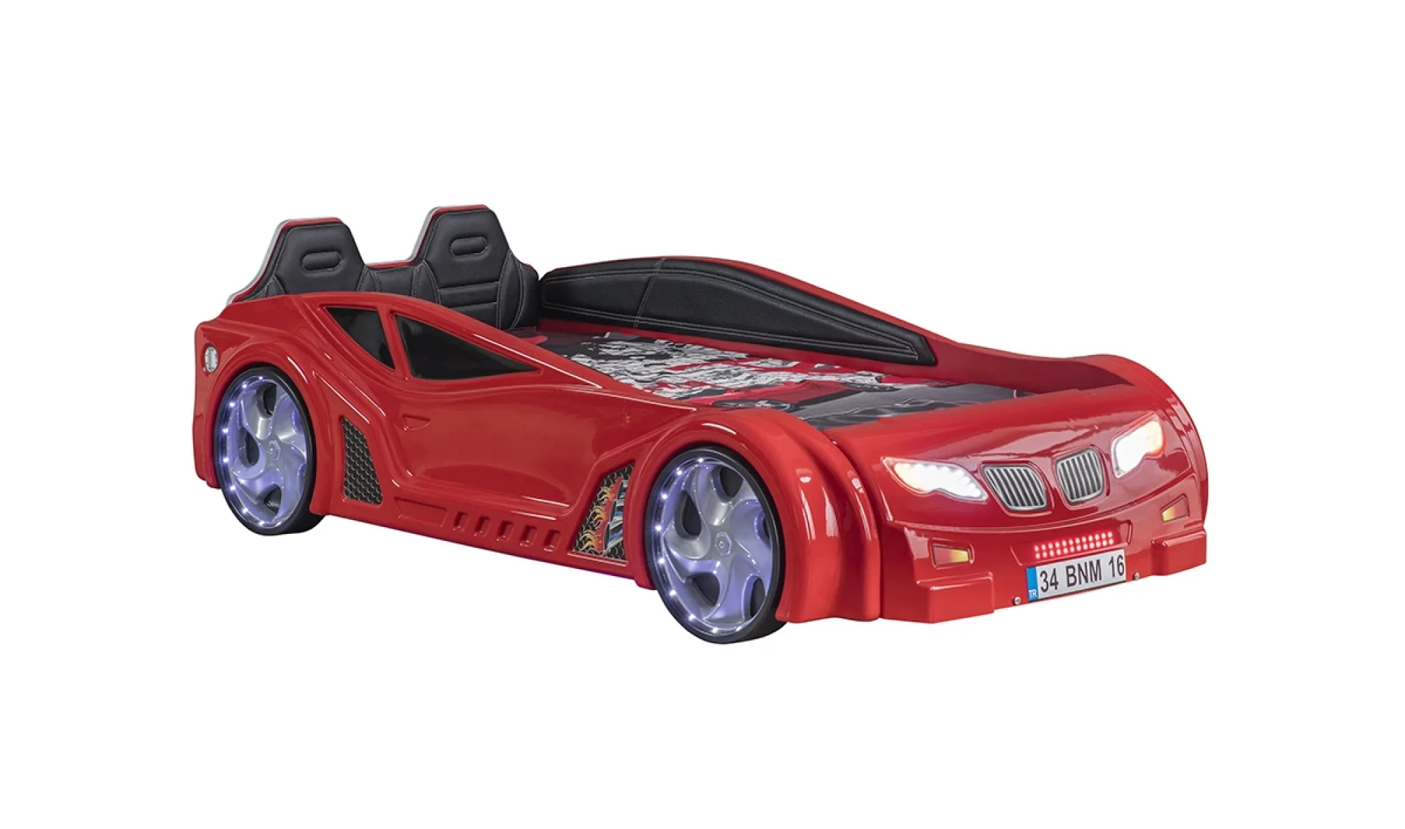 My Car Special Arabalı Karyola (90x190)