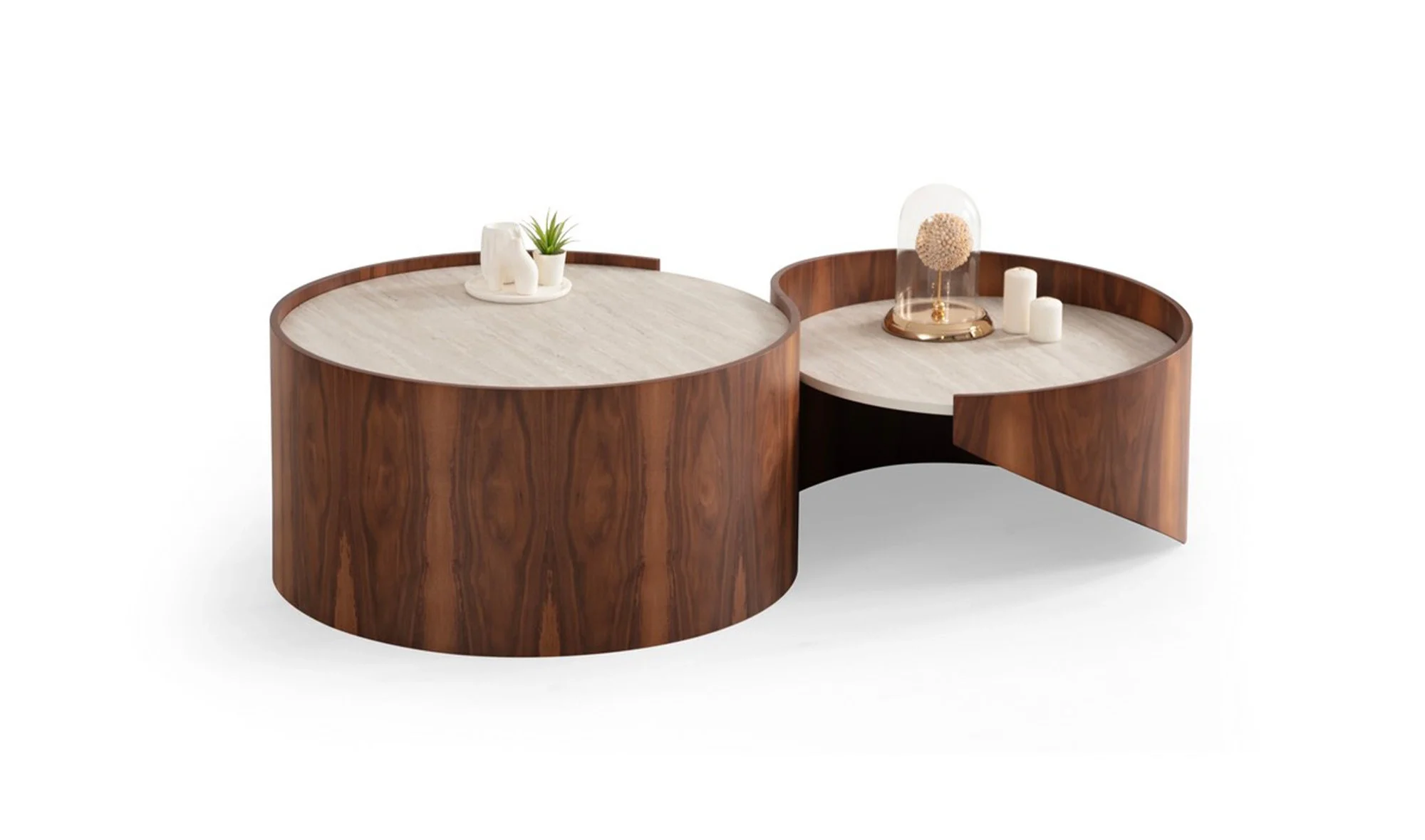 TH-Atlantis Ceviz Orta Sehpa