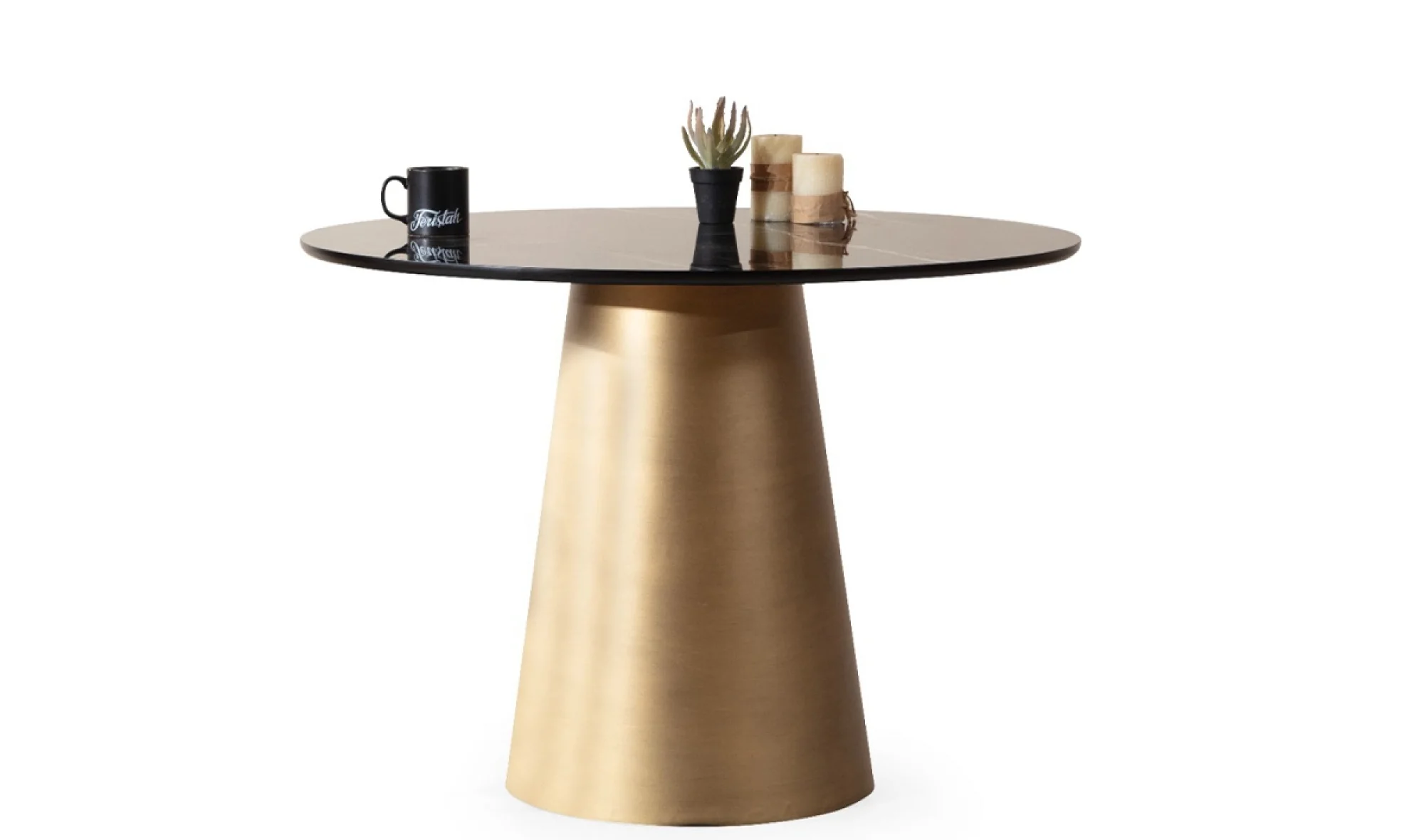 TH-Gusto Pirinç Yuvarlak Masa