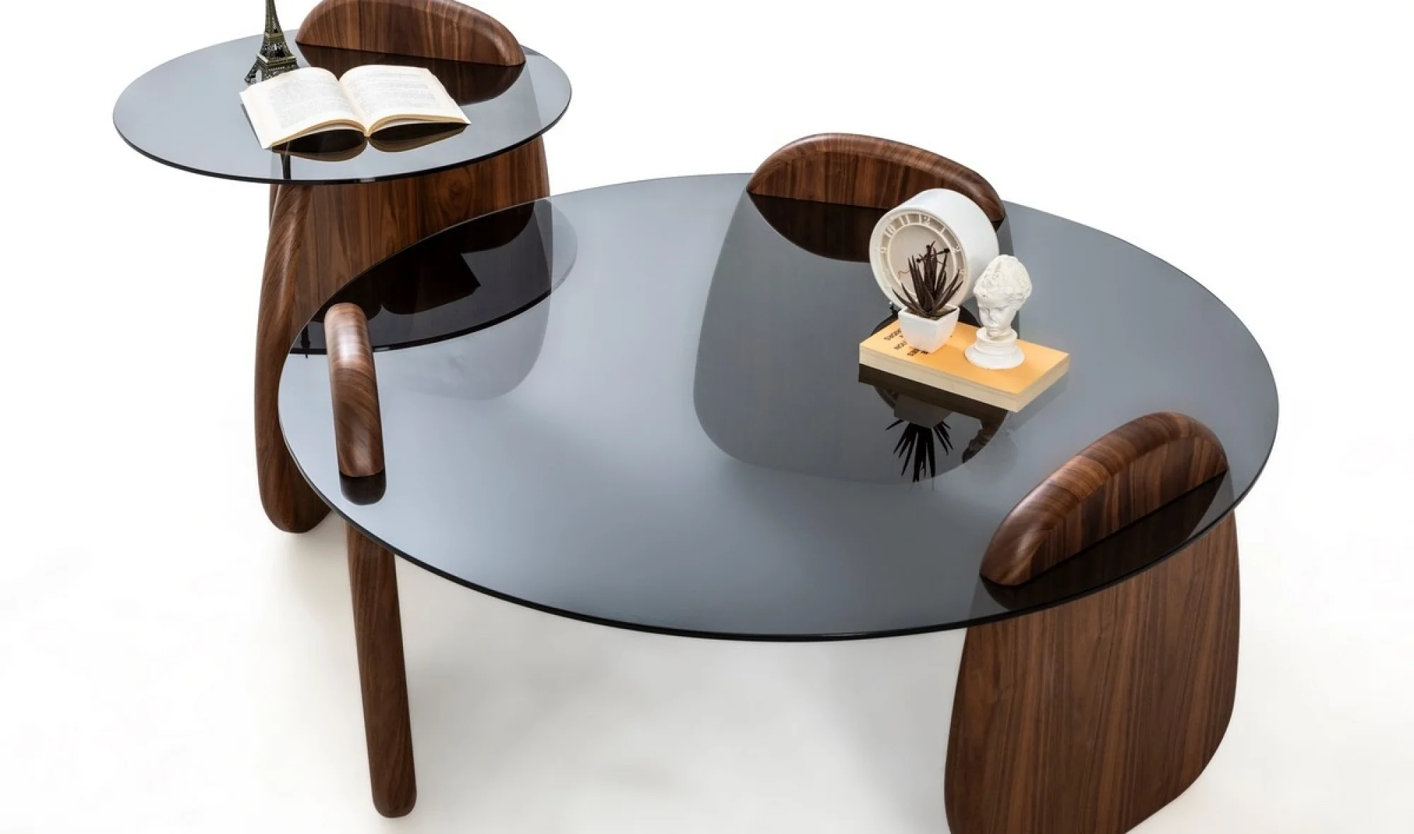 TH-Markiz Set Ceviz Orta Sehpa