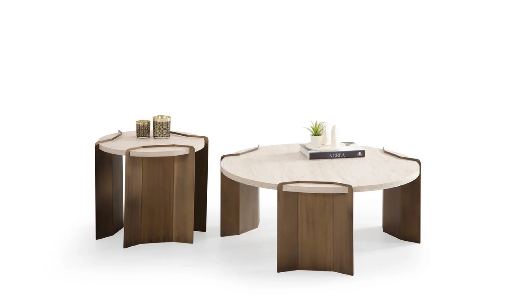 TH-Molly Traverten Orta Sehpa