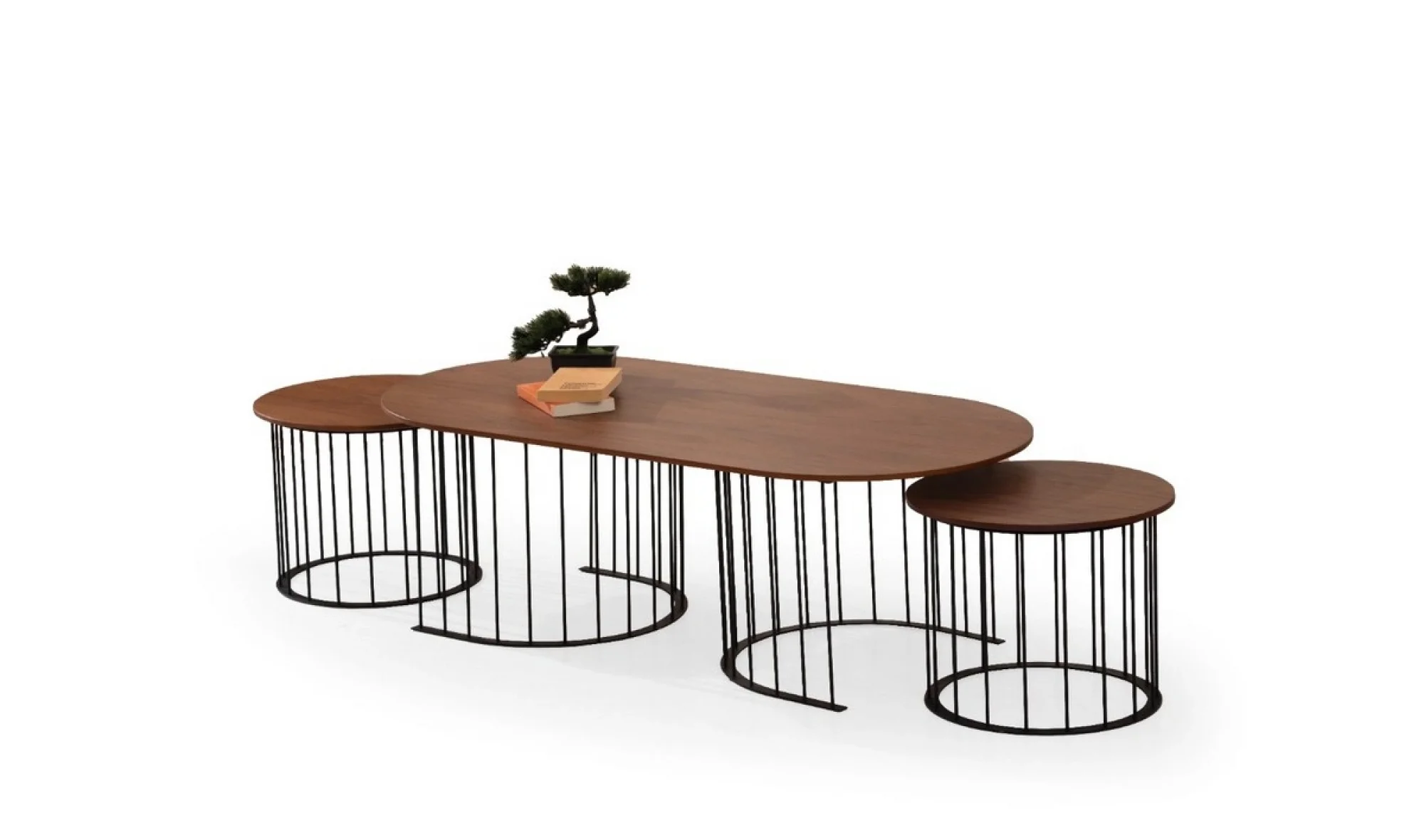 TH-Ripa Ceviz Orta Sehpa