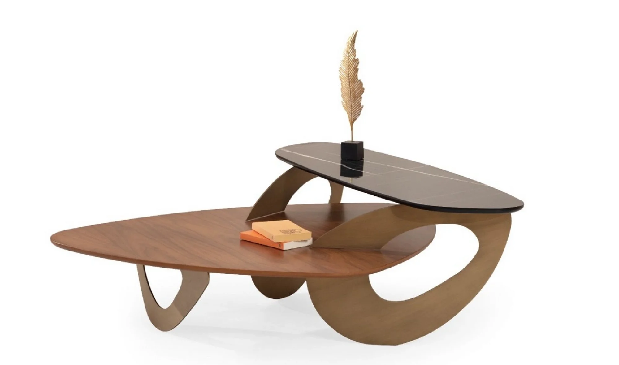 TH-Solid Pirinç Orta Sehpa