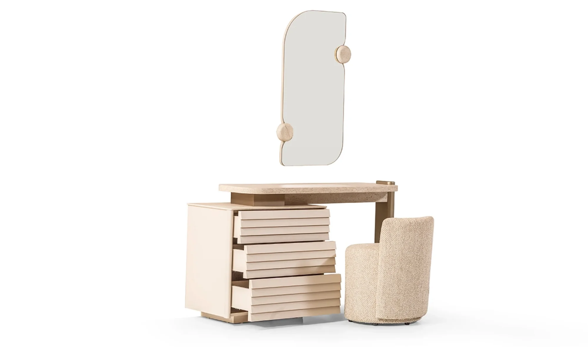 Troya Şifonyer ve Ayna