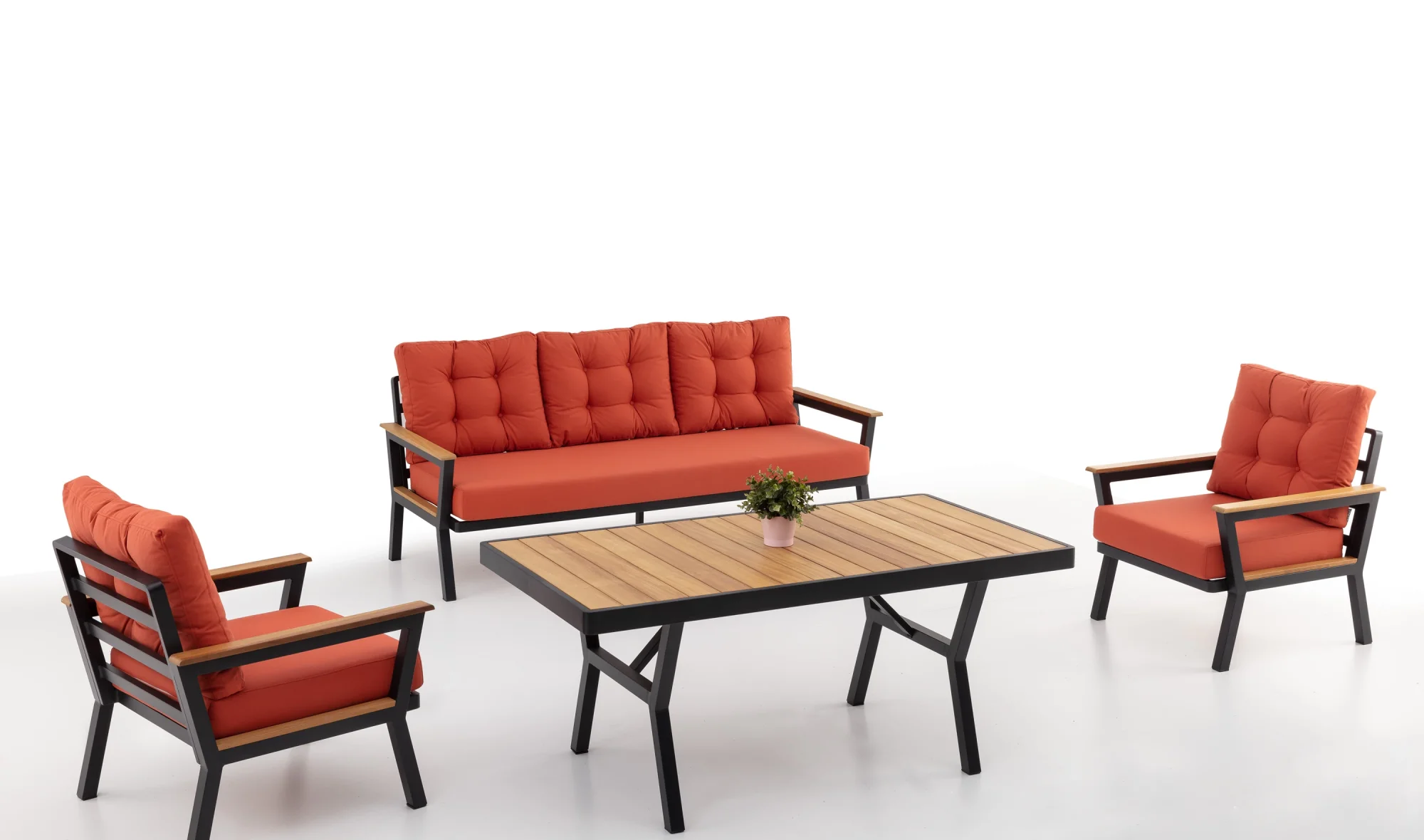 Venedik Alüminyum Oturma Grubu