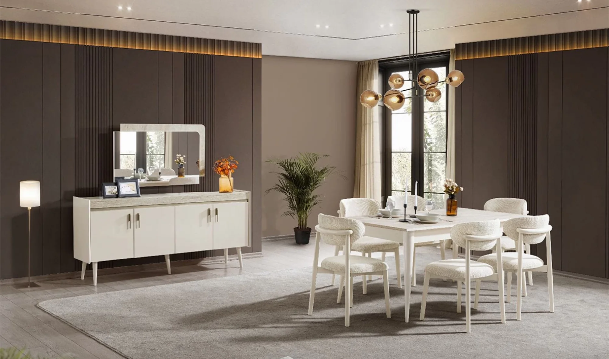 Virello Yemek Odası Takımı