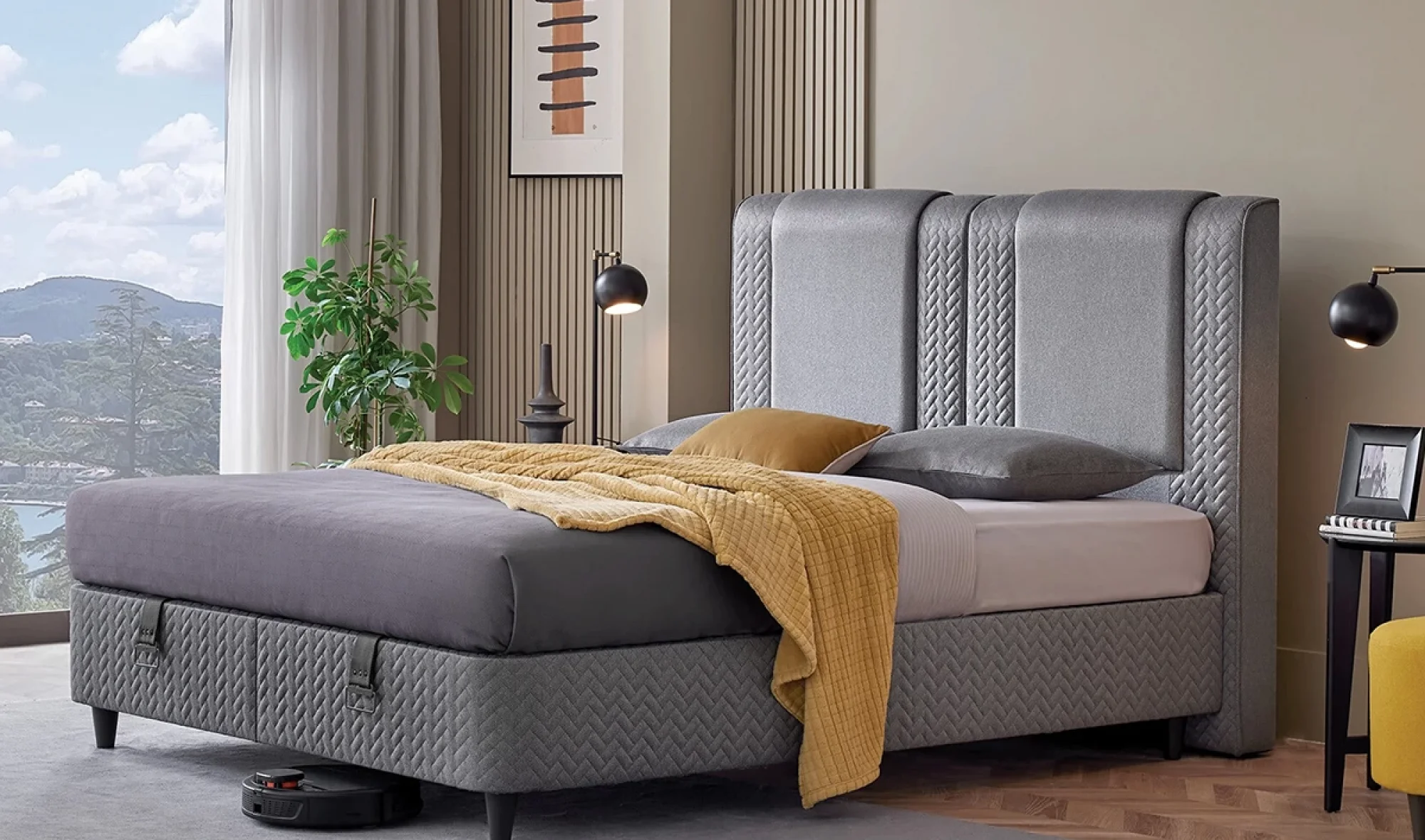 Visco Dynamic Baza ve Başlık 90x190