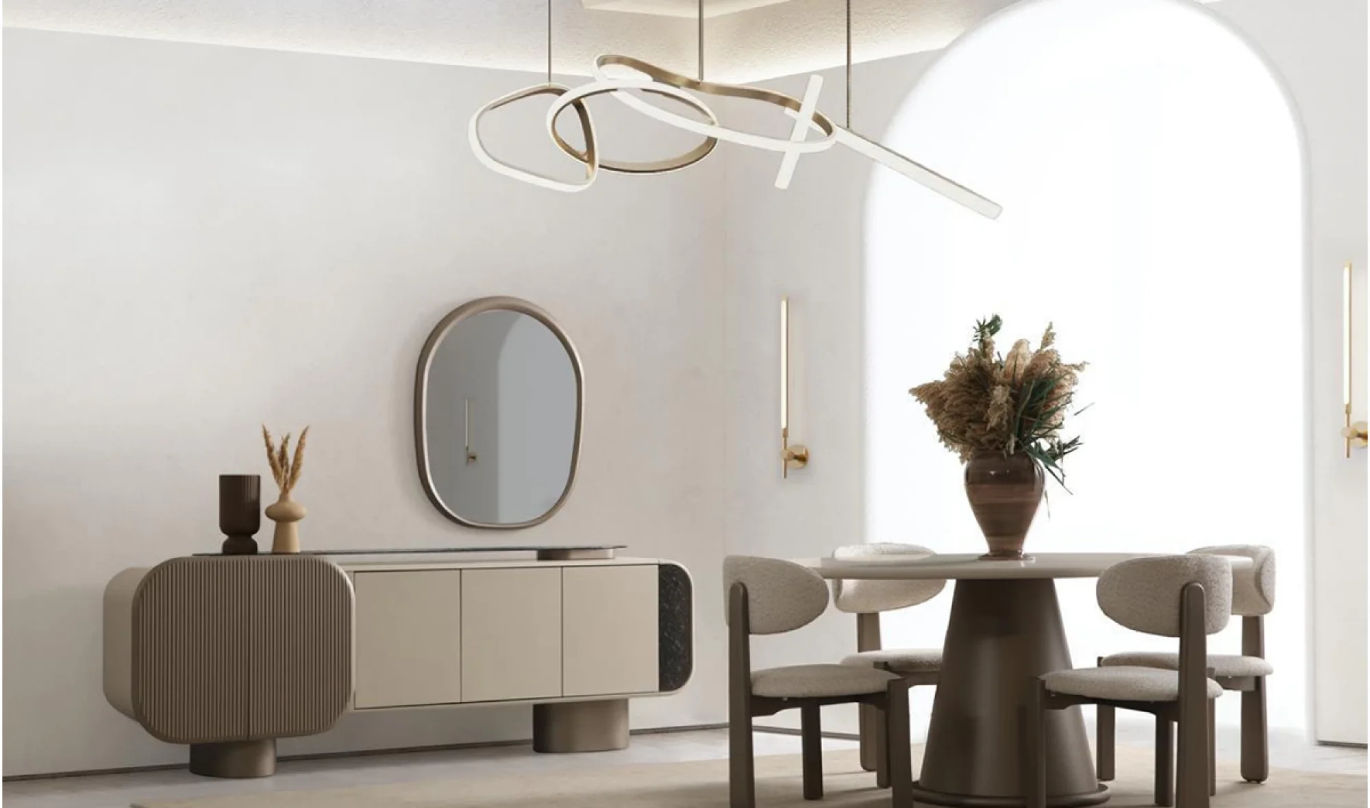 Viyana Yemek Odası Takımı