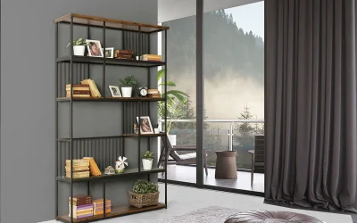 Bodrum Kitaplık Siyah