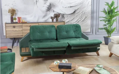 Mexes Mekanizmalı 3lü Koltuk