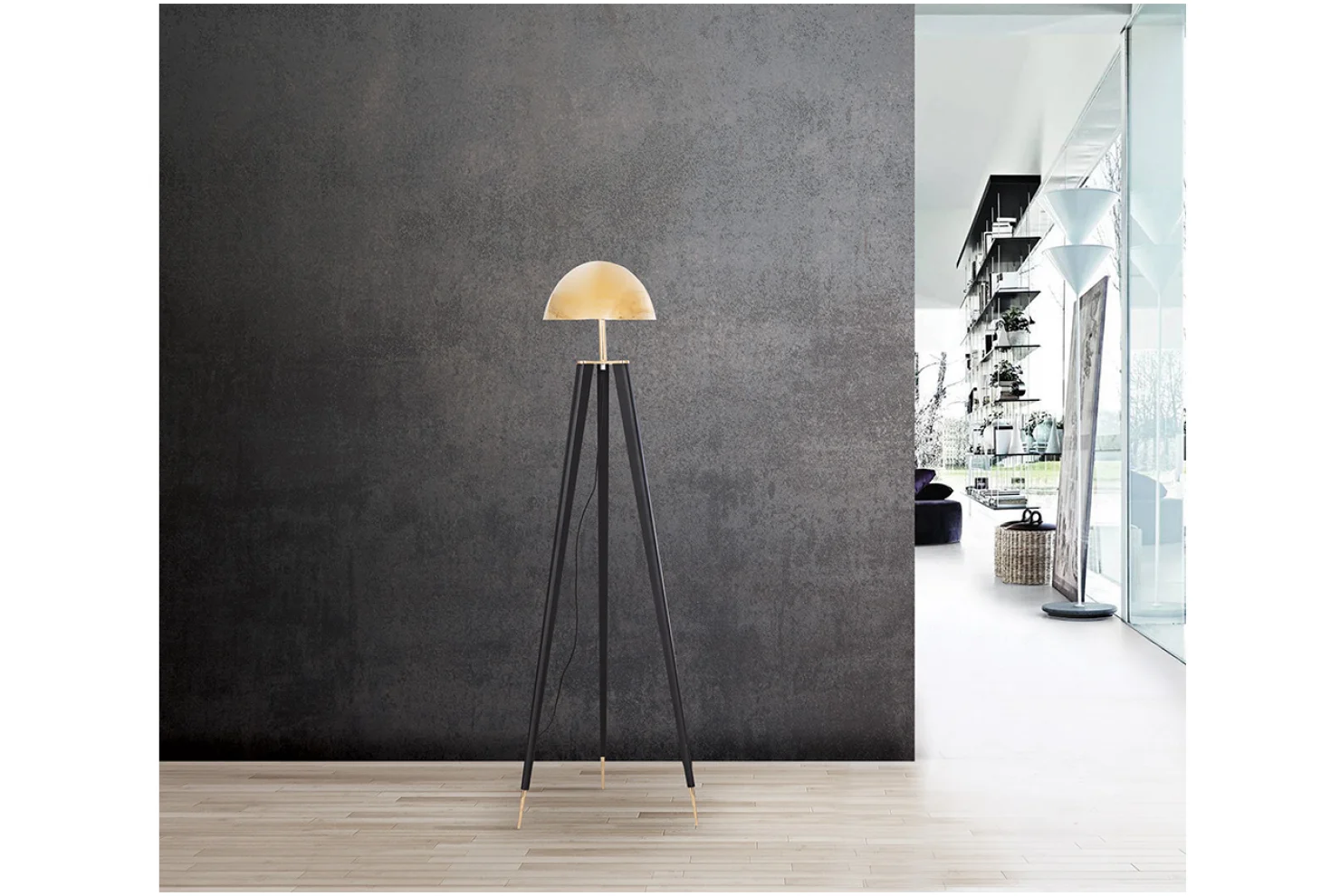 İroni Lambader Siyah