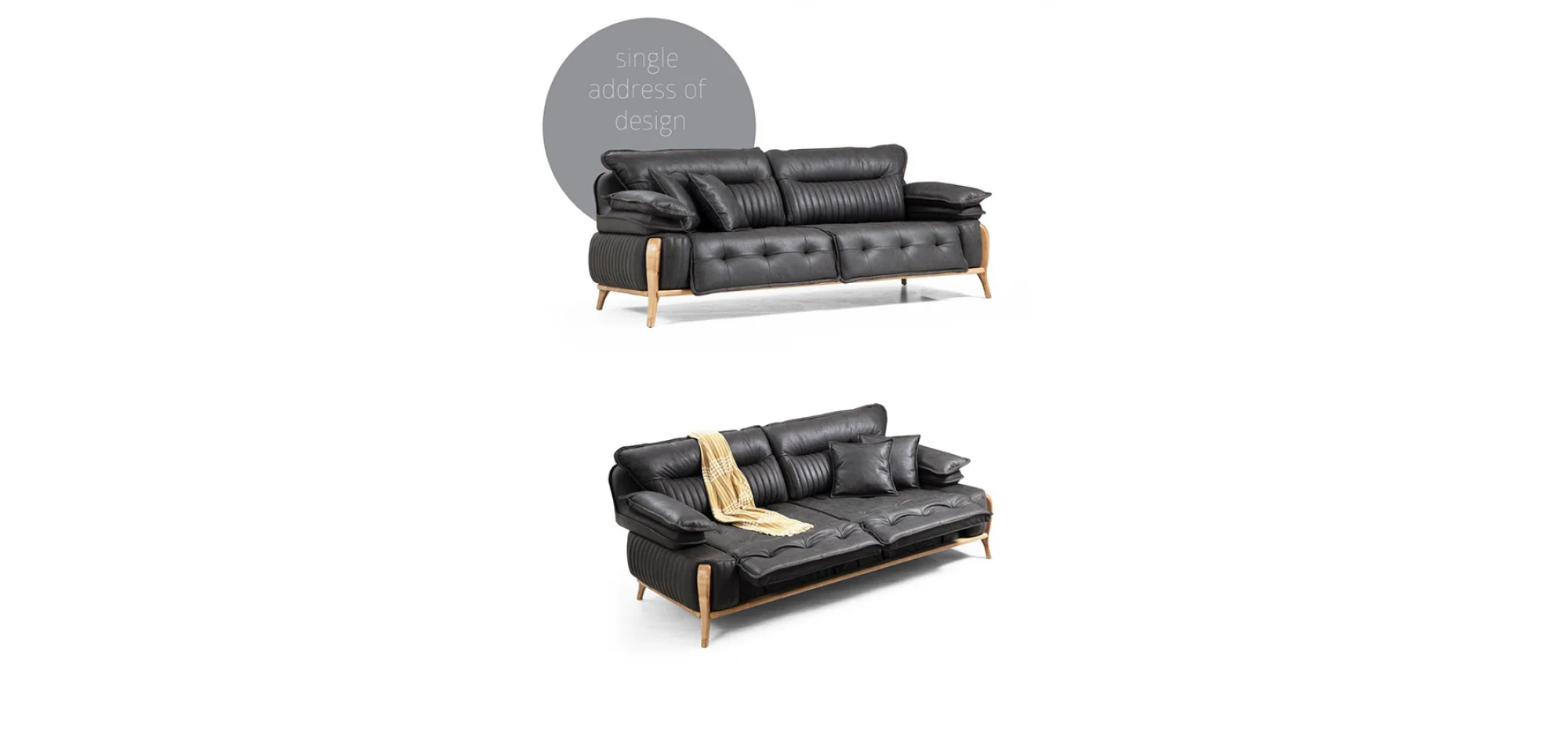 Olivya Mekanizmalı 3lü Koltuk