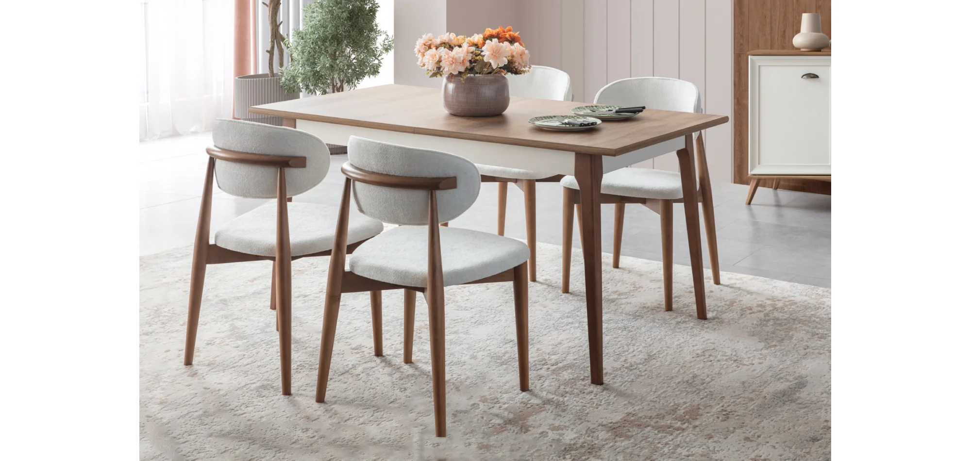 Delhi Yemek Odası Takımı