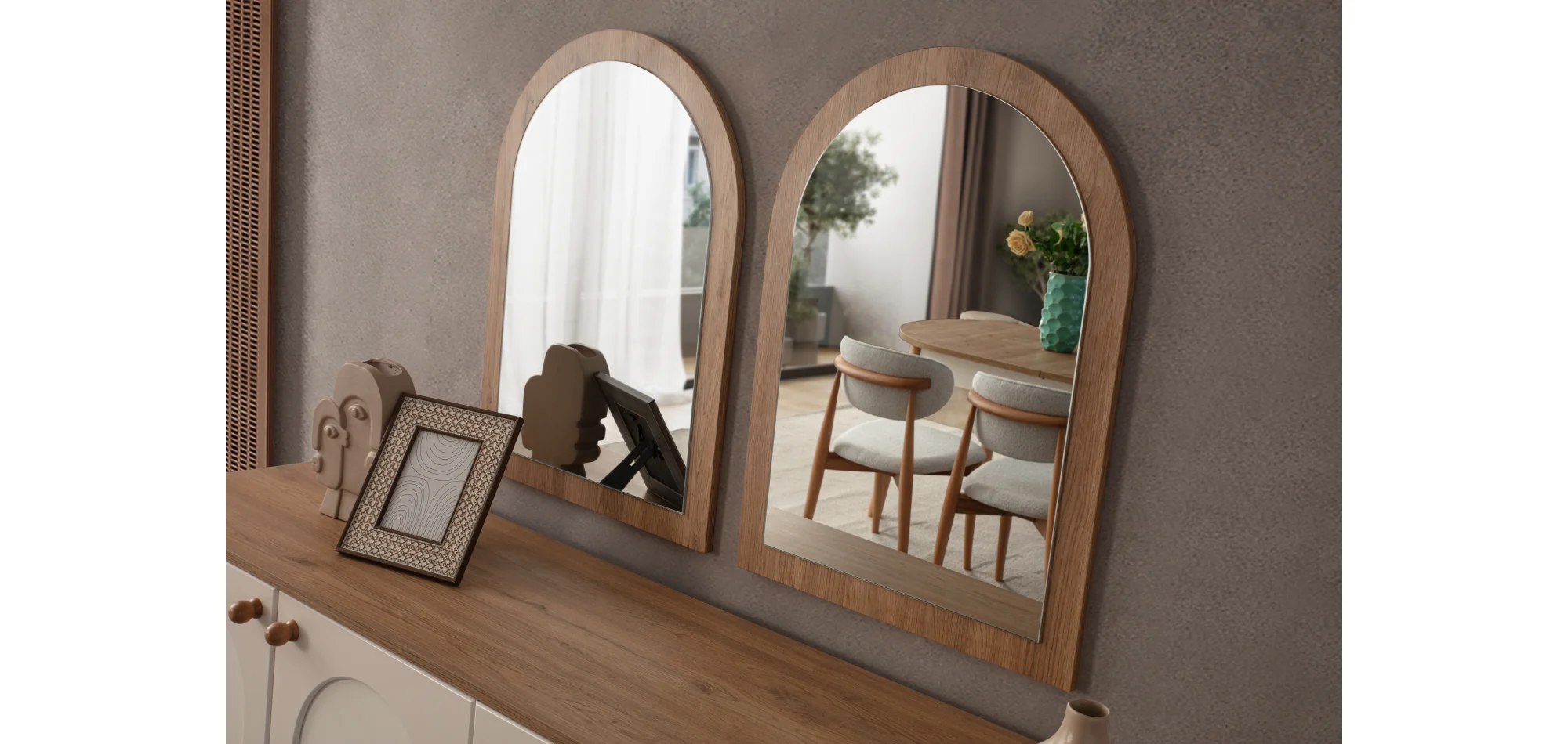 Prada Konsol Aynası(2 Adet)