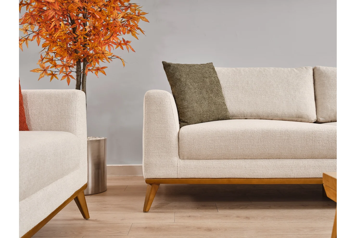 Molly Koltuk Takımı | Üçlü Kanepe 2 Adet - Berjer 1 Adet