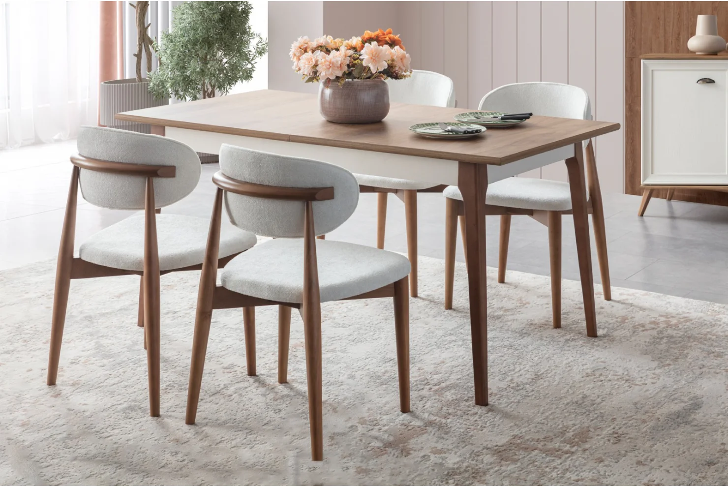 Delhi Yemek Odası Takımı