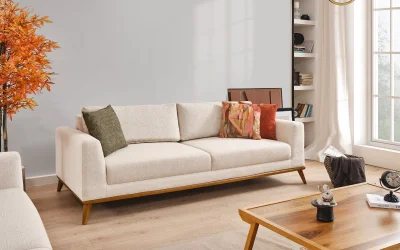 Molly Koltuk Takımı | Üçlü Kanepe 2 Adet - Berjer 1 Adet