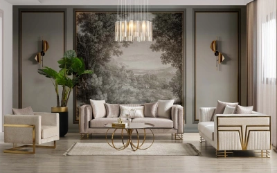 Arven Gold Koltuk Takımı