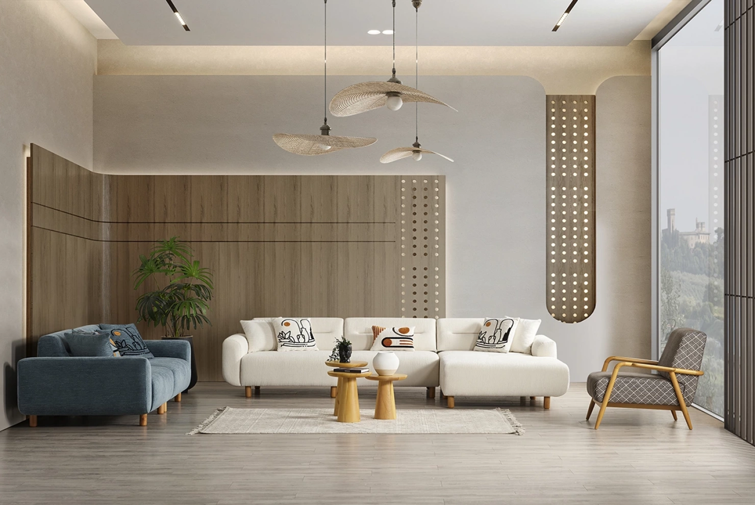 Cheery Köşe + 3lü + Berjer (Bohem)