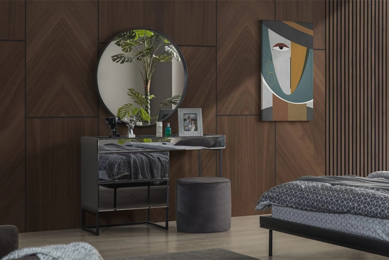 Lavish Makyaj Masası ve Ayna