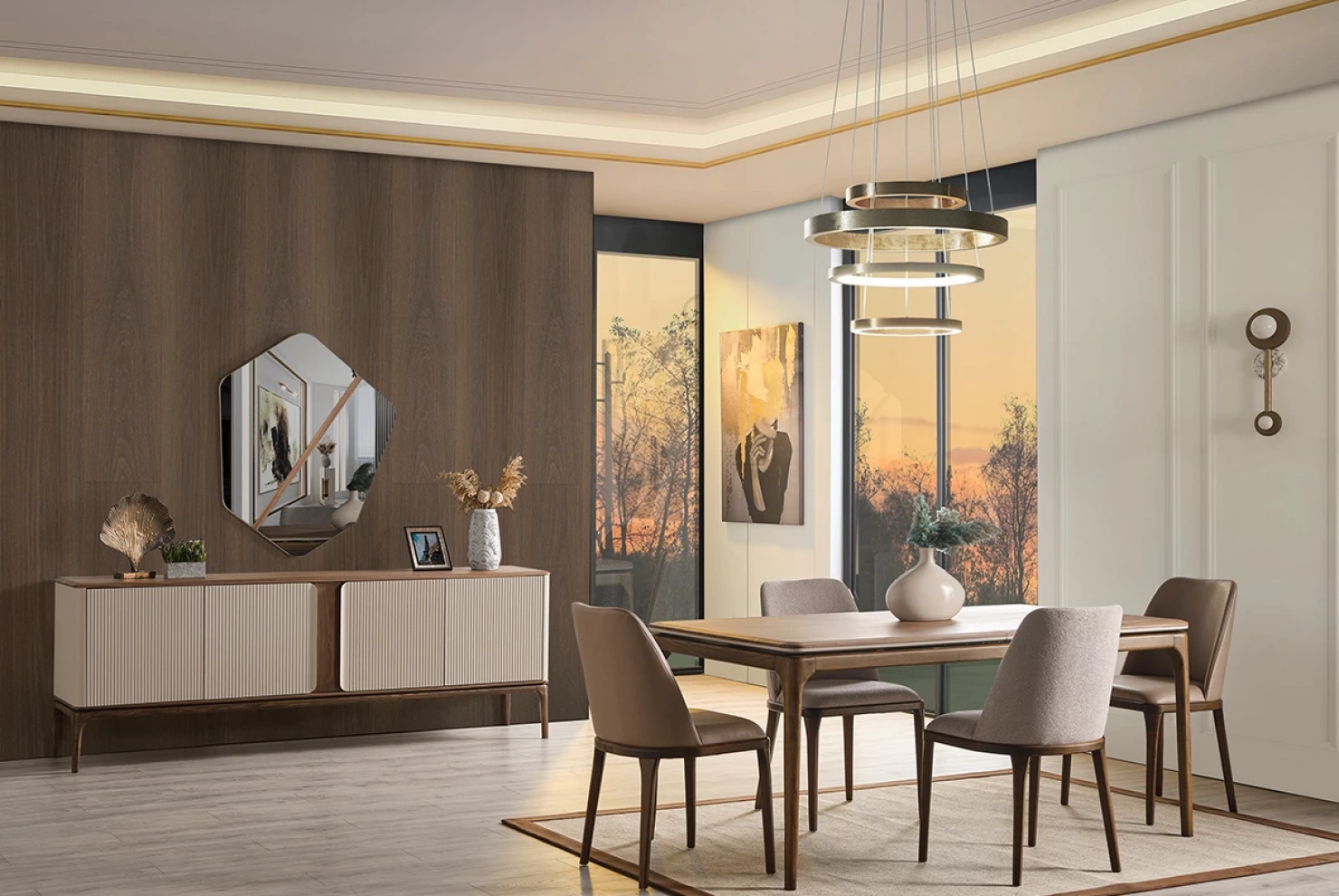 Marla Yemek Odası Takımı