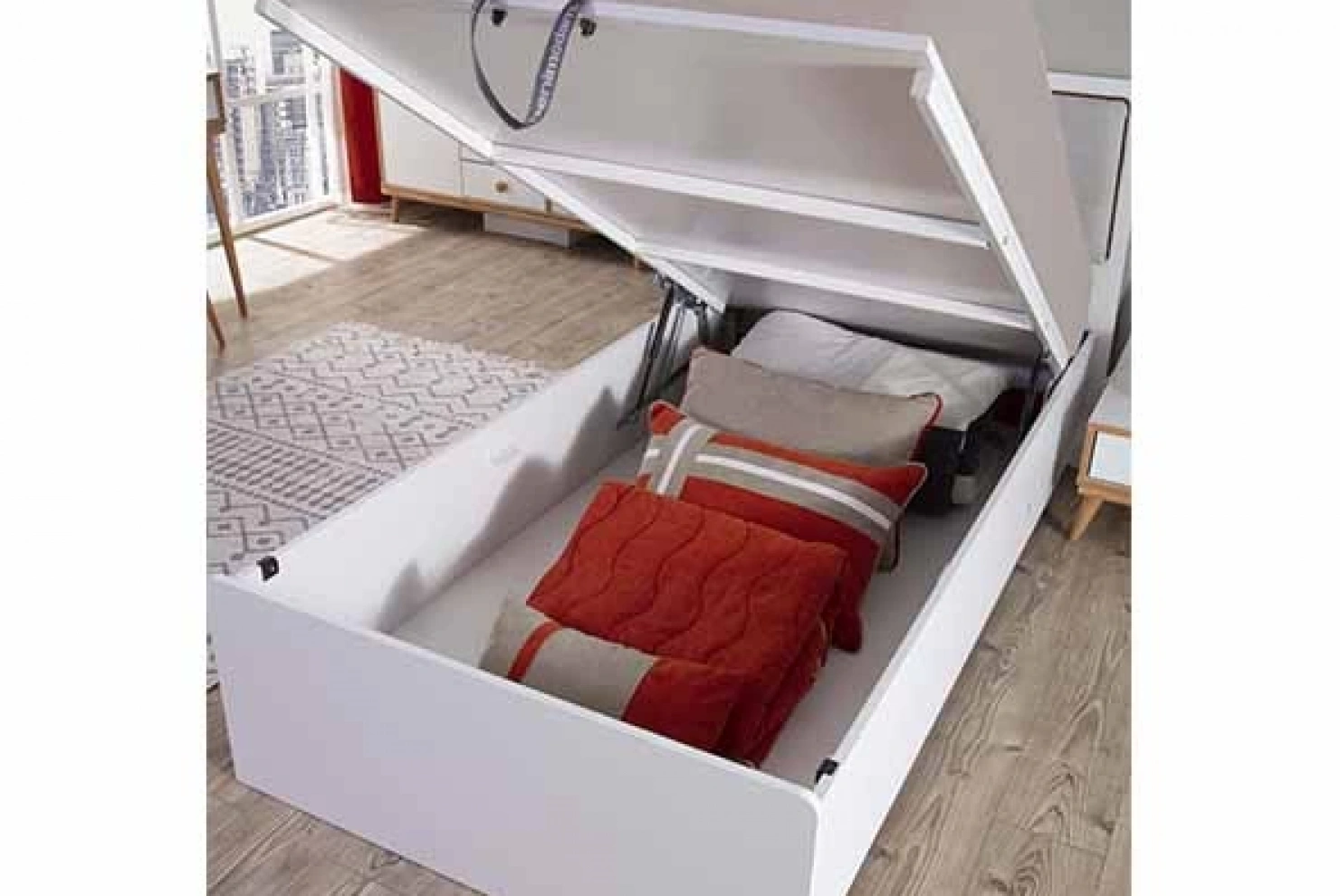 Retro Bazalı Karyola 100*200