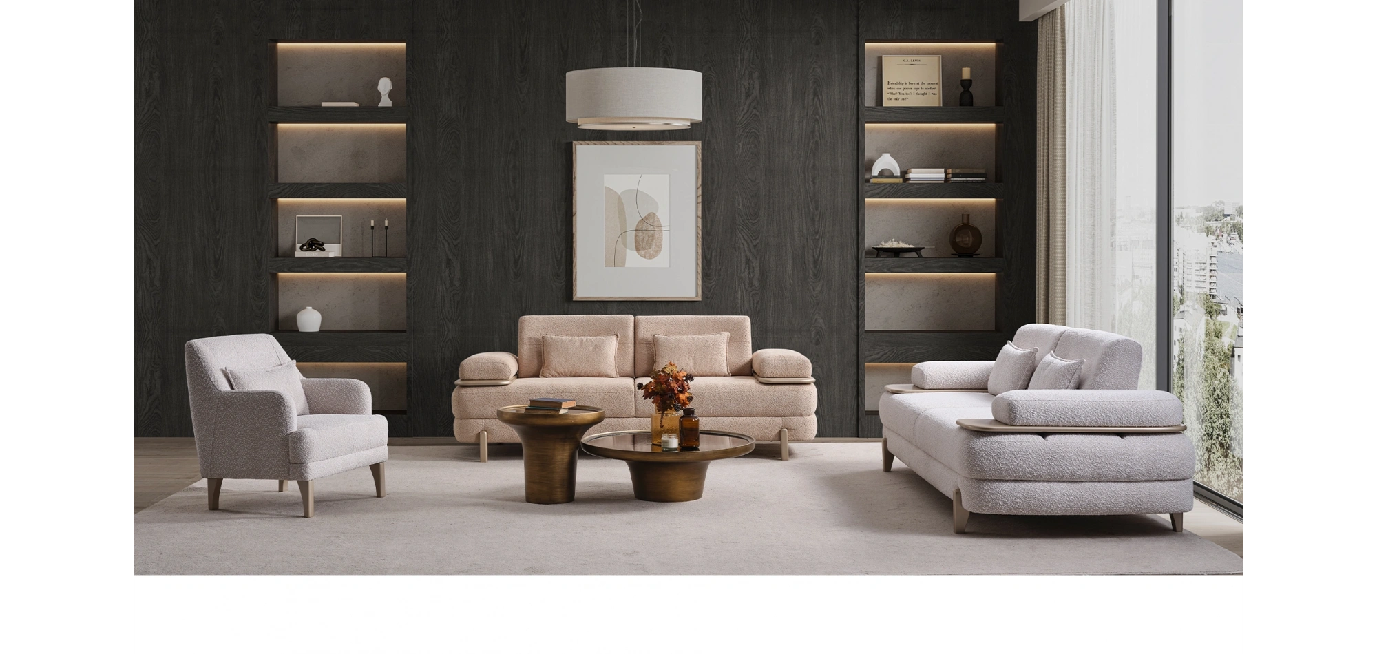 Valesso Koltuk Takımı 3+3+1+1